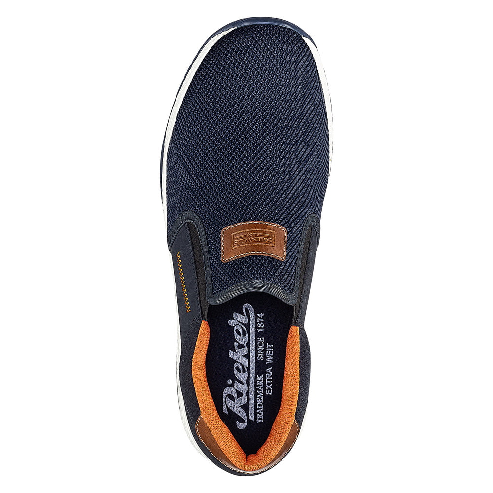 Rieker Herren Slipper marineblau
