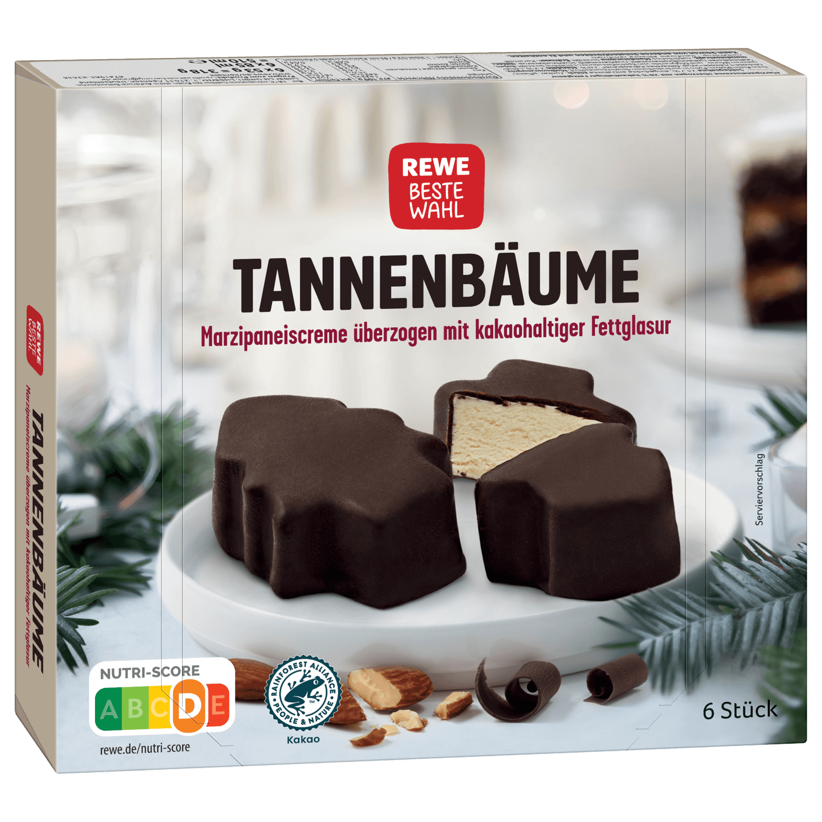 REWE Beste Wahl Tannenbäume 6x85ml