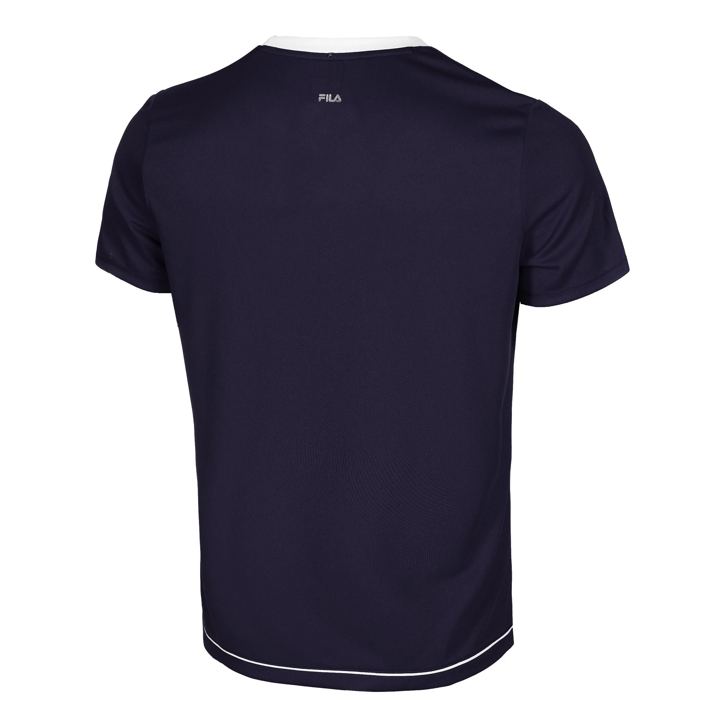 Elias T-Shirt Herren - Dunkelblau, Weiß