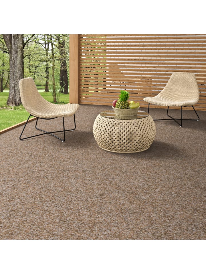 Snapstyle Kunstrasen Rasenteppich mit Noppen Kingston in Beige günstig kaufen
