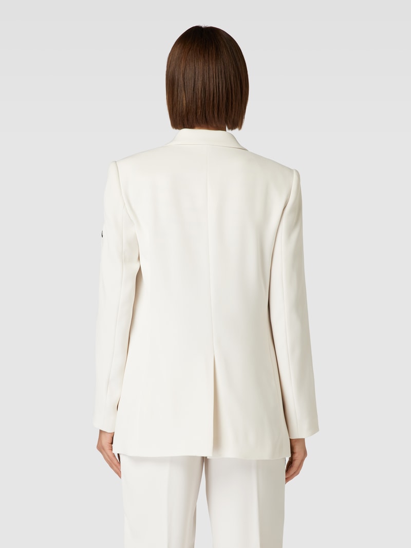 Blazer mit Pattentaschen in ecru