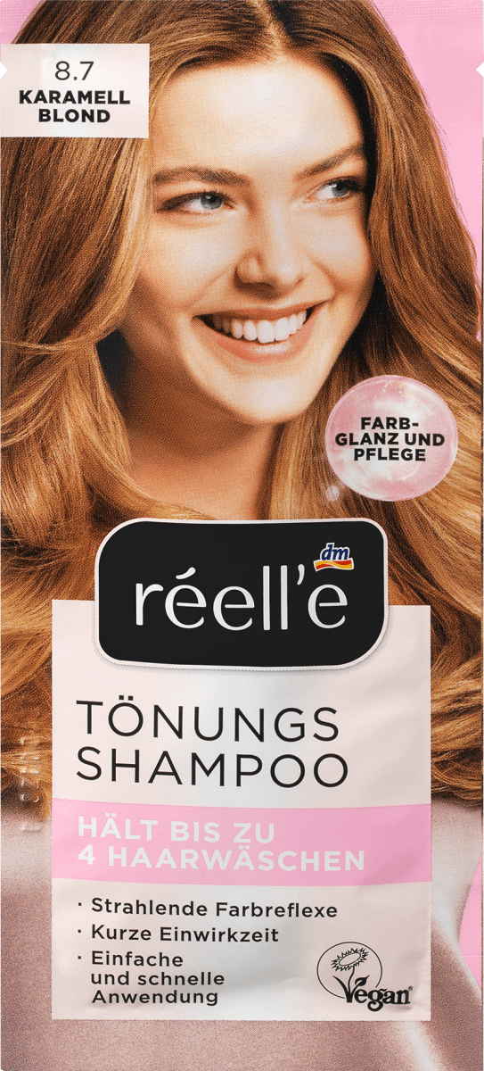 Tönungsshampoo 8.7 Karamellblond, 14 ml