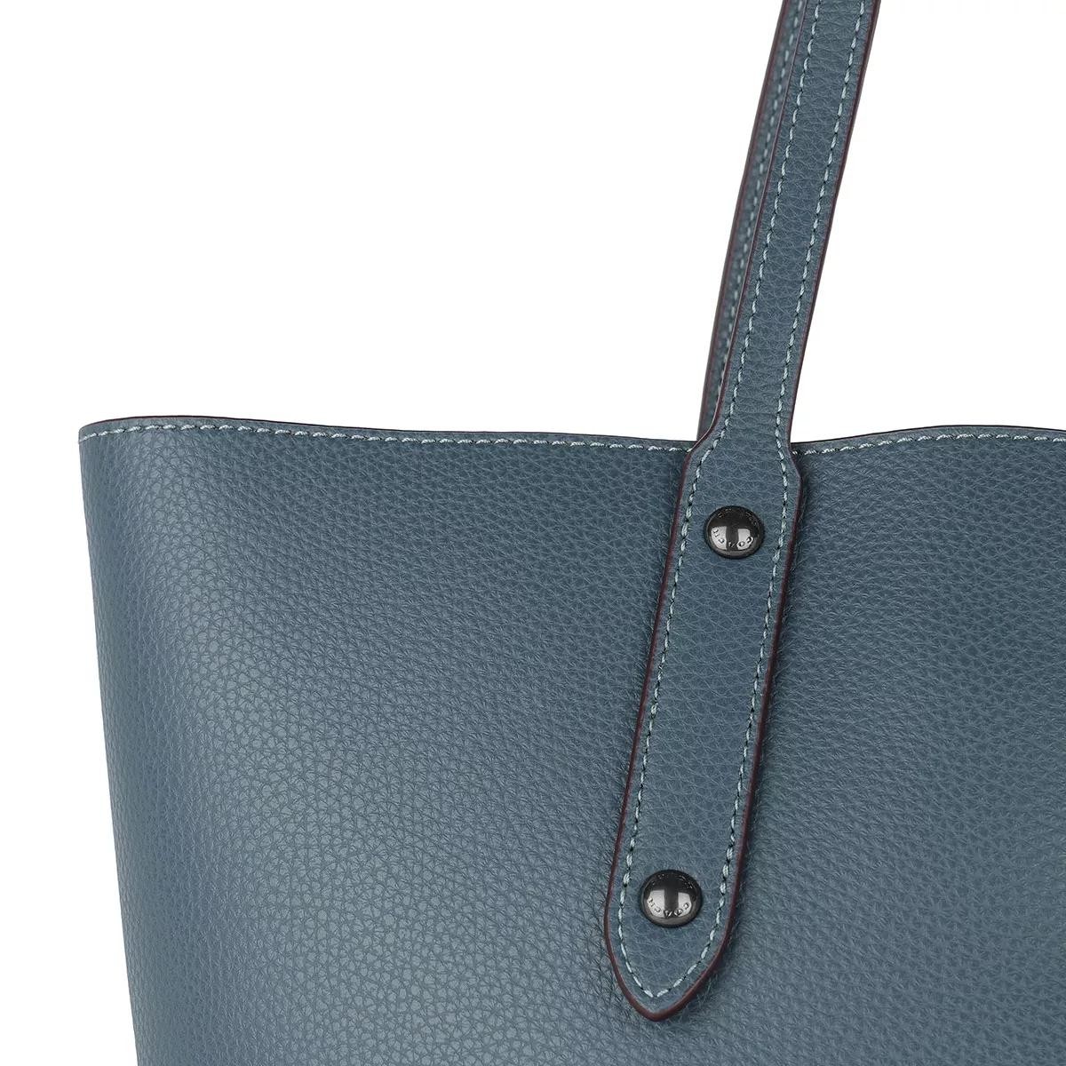 COACH Handtaschen blau Tote