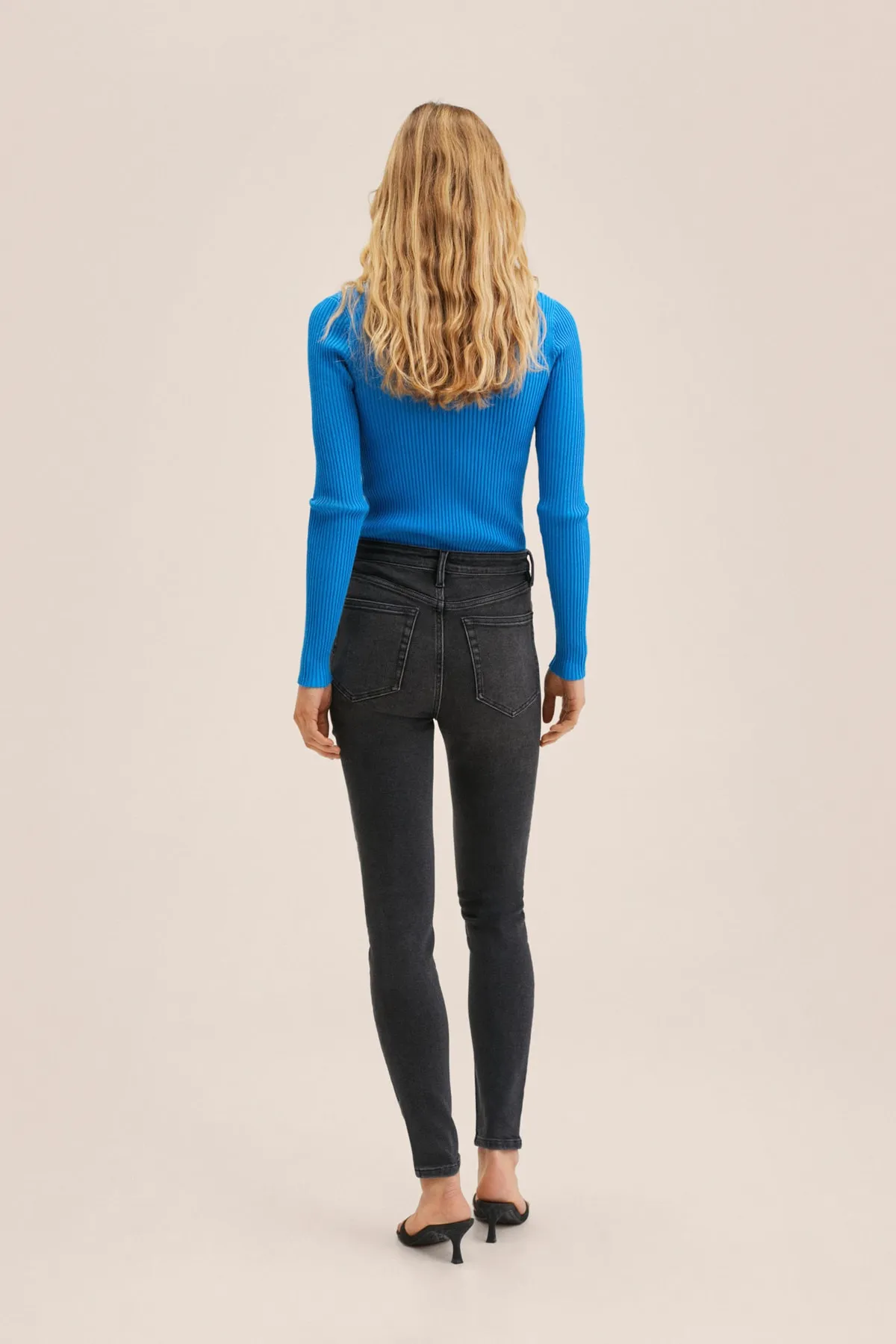 MANGO  27011122 Damen/Mädchen Offen Grau