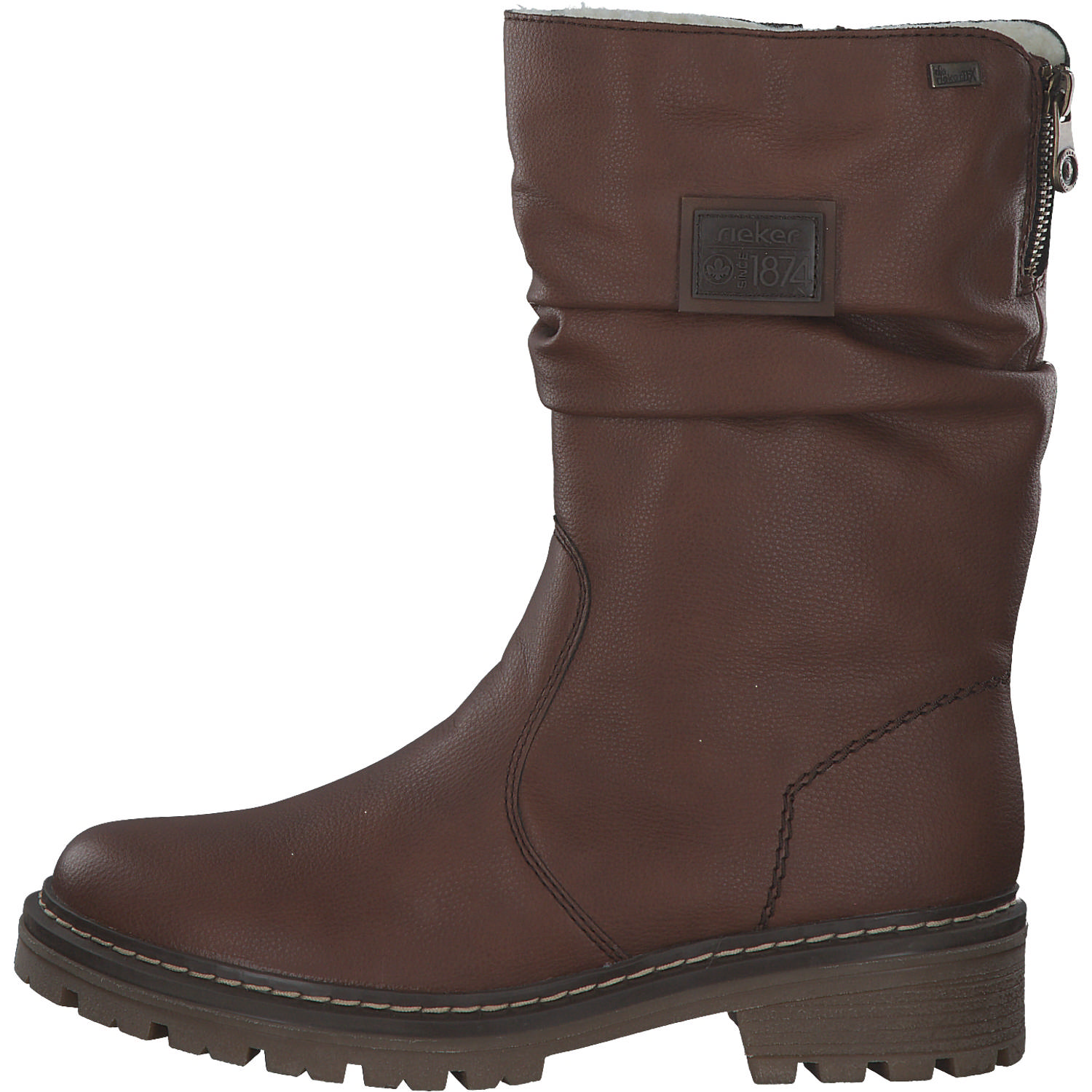 Rieker Y9260, Winterstiefeletten, Damen, rotbraun/mogano
