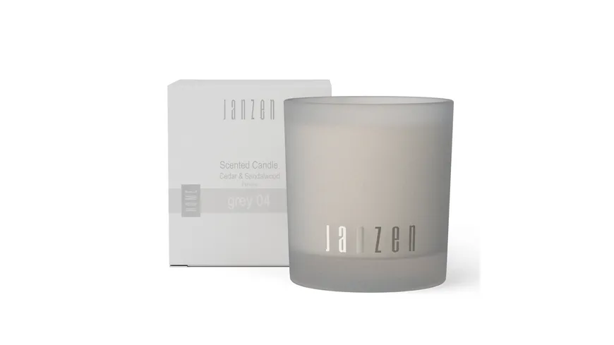 JANZEN Scented Candle Grey 04 210 g