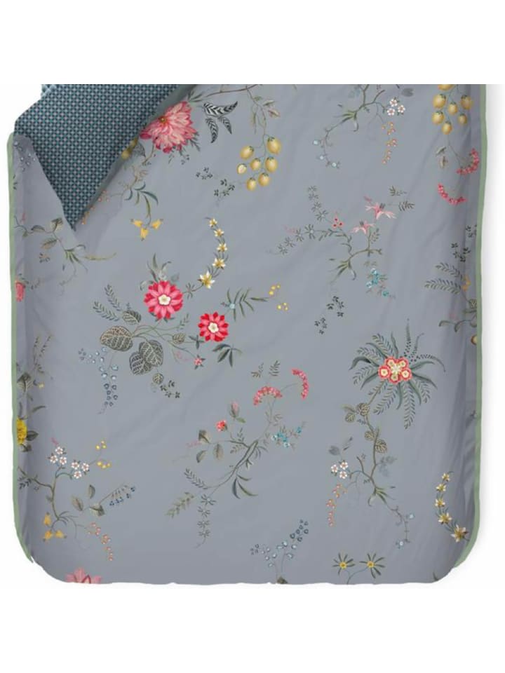 PiP Studio Bettwäsche Fleur Grandeur Blau in Blau günstig kaufen