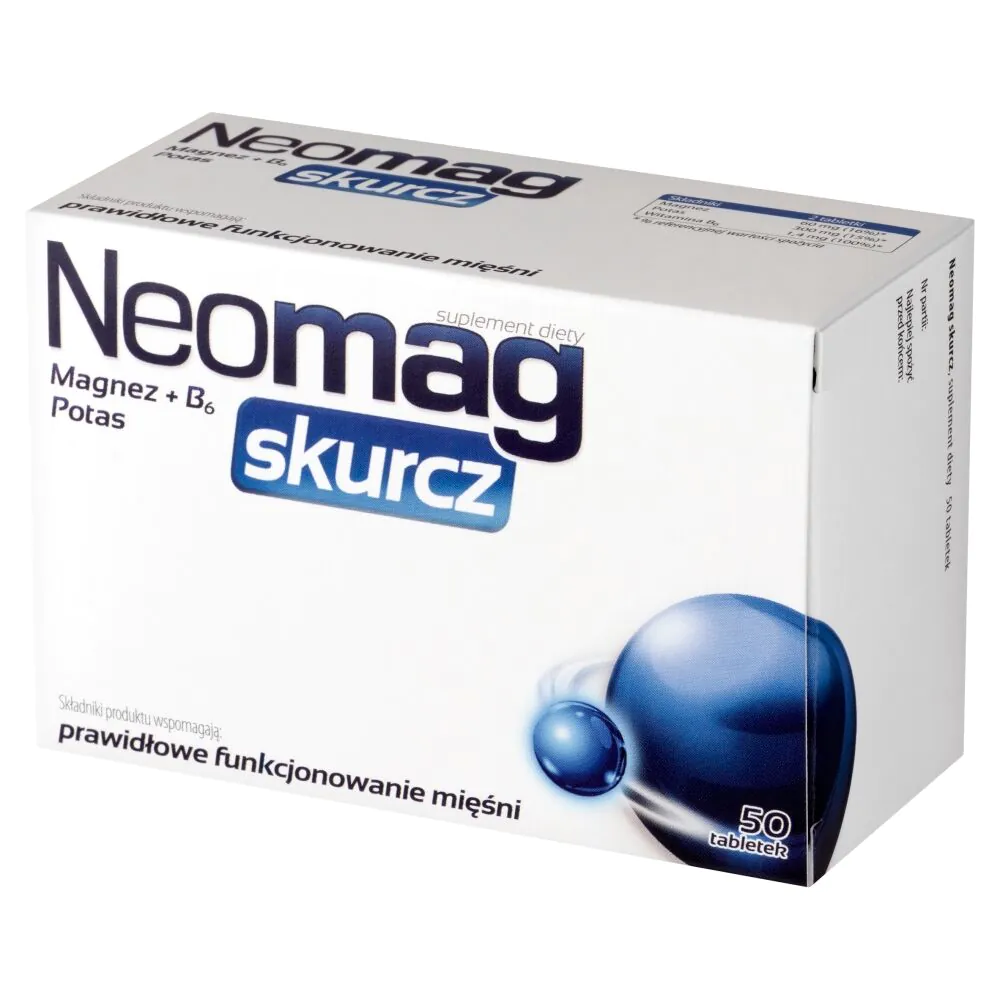 Neomag Contraction, preparat koji podržava funkciju mišića, tablete