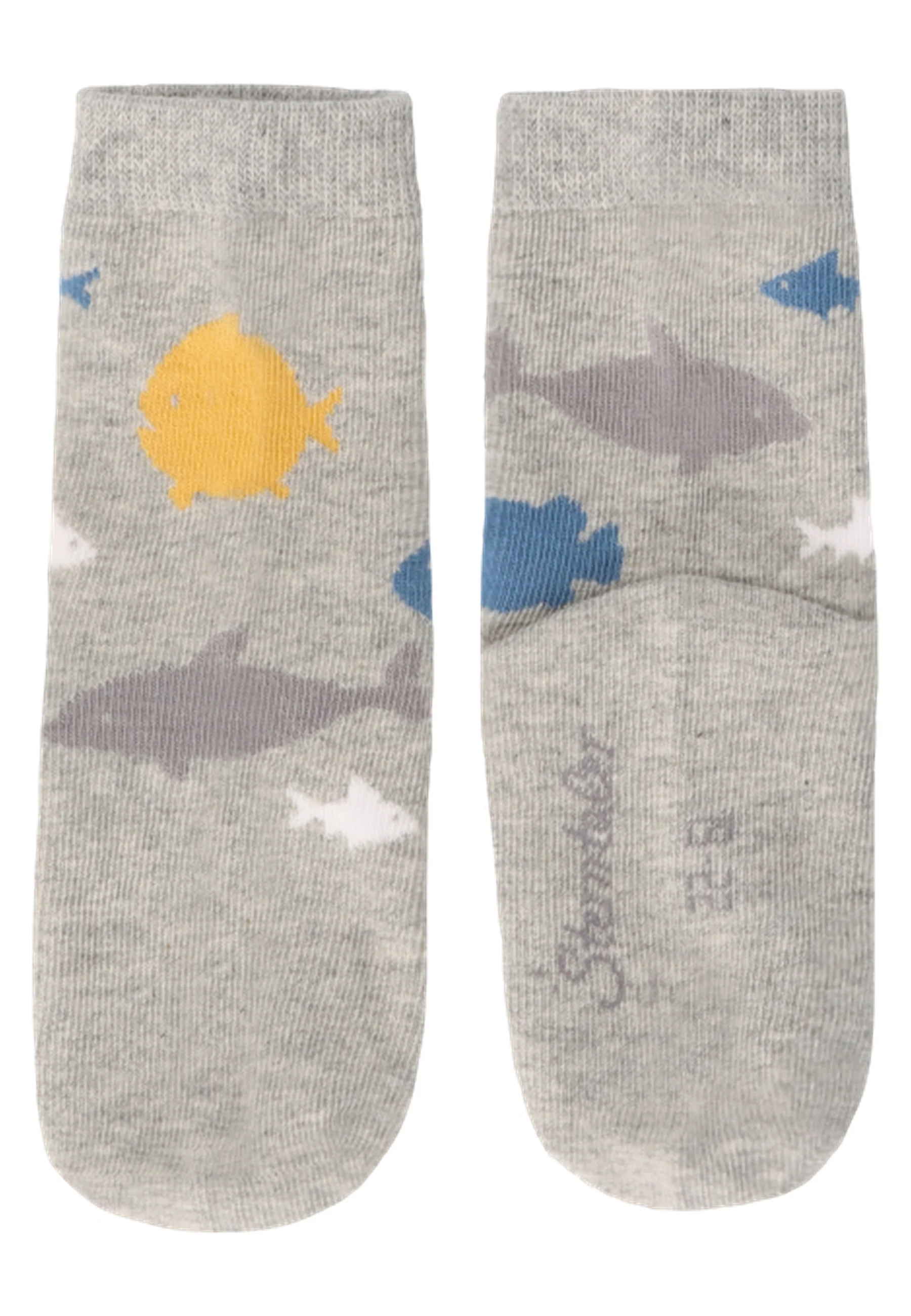 Socken im 3er Pack mit Motiv Fische in versch. Farben