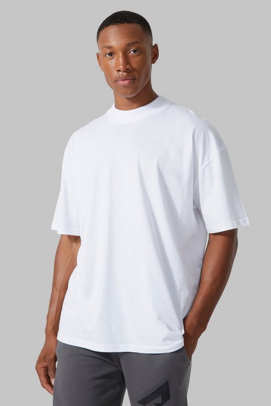 Man Active Oversize Body Building T-Shirt