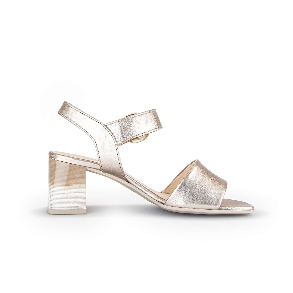 Gabor fashion Riemchensandale gold