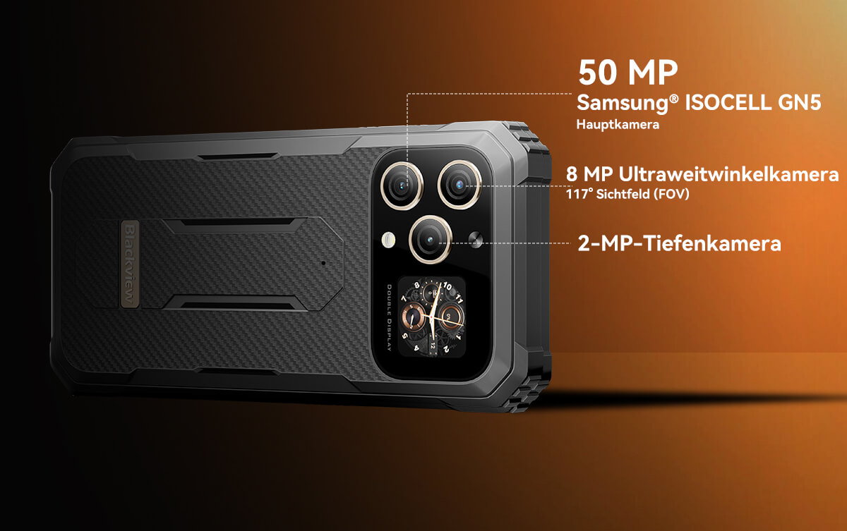 Blackview Blackview BL8000 Orbit Grey Rugged Smartphone 5G 24GB RAM 512GB ROM 50MP 2. Display
