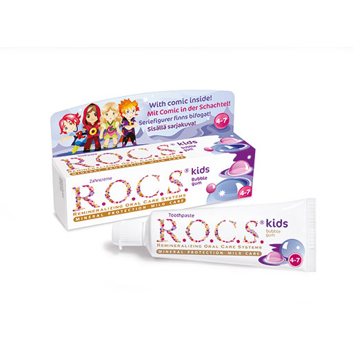 ROCS Kinder Bubble Gum Zahnpasta  45 g  Zahnpaste