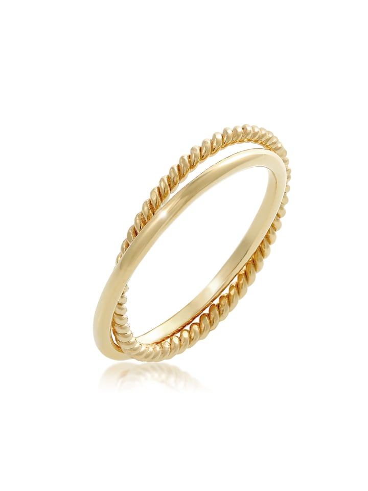 Elli Ring 925 Sterling Silber in Gold günstig kaufen