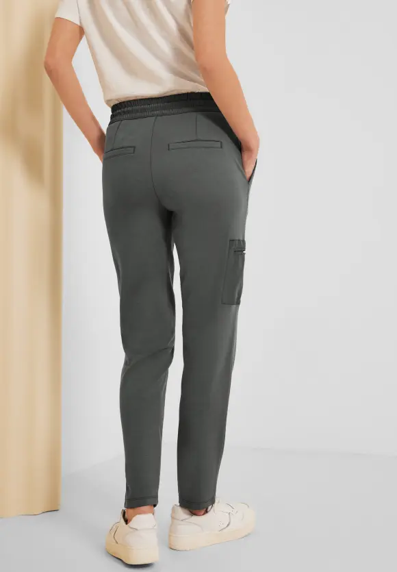 CECIL Casual Fit Jerseyhose