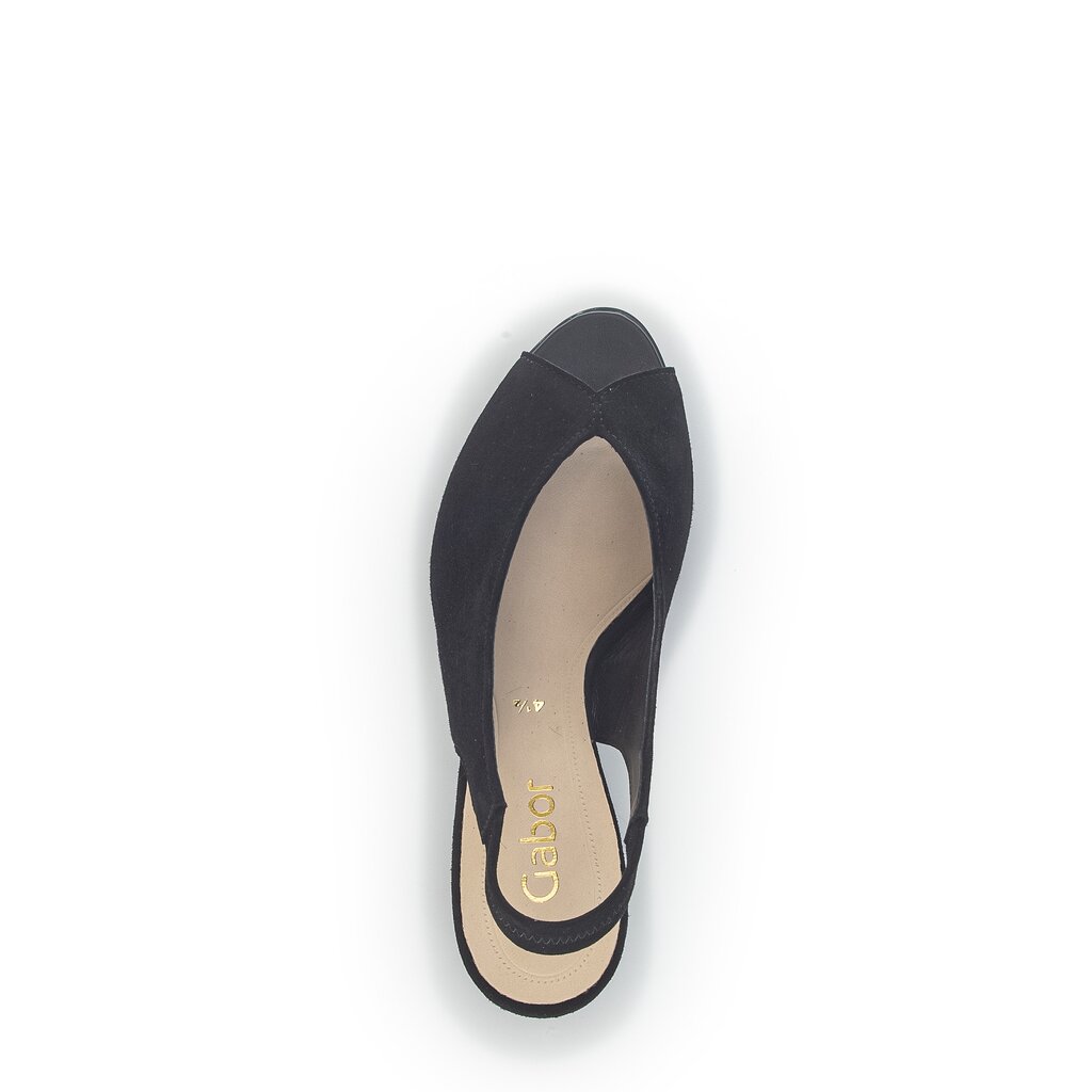 Gabor fashion Peeptoes schwarz