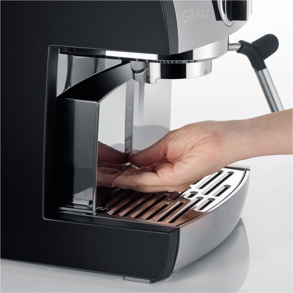 Graef Siebträgermaschine Pivalla ES 702 - Espressomaschine & Siebträger - edelstahl/schwarz