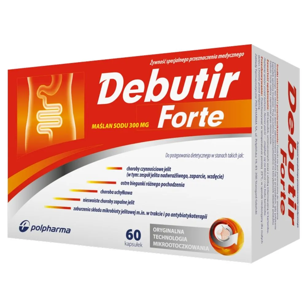 Debutir Forte, natrijum butirat 300 mg, kapsule