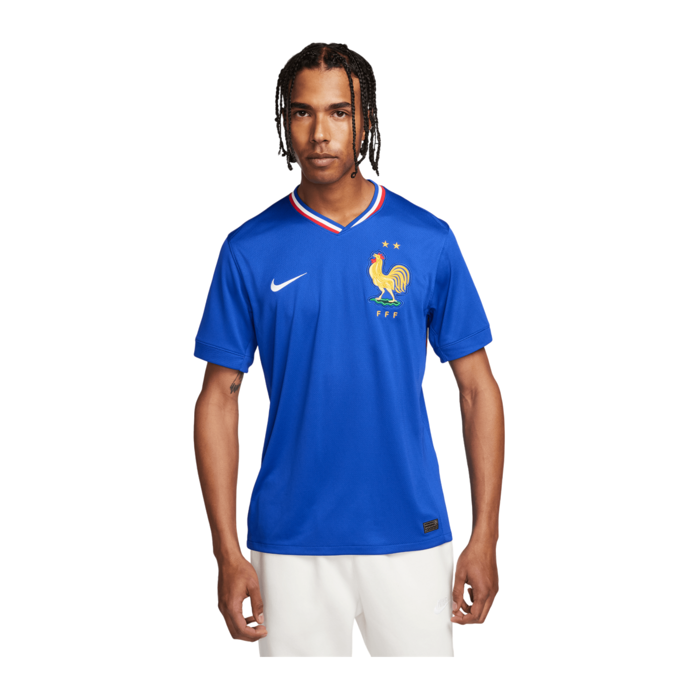 Nike Frankreich Trikot Home EM 2024 Blau F452