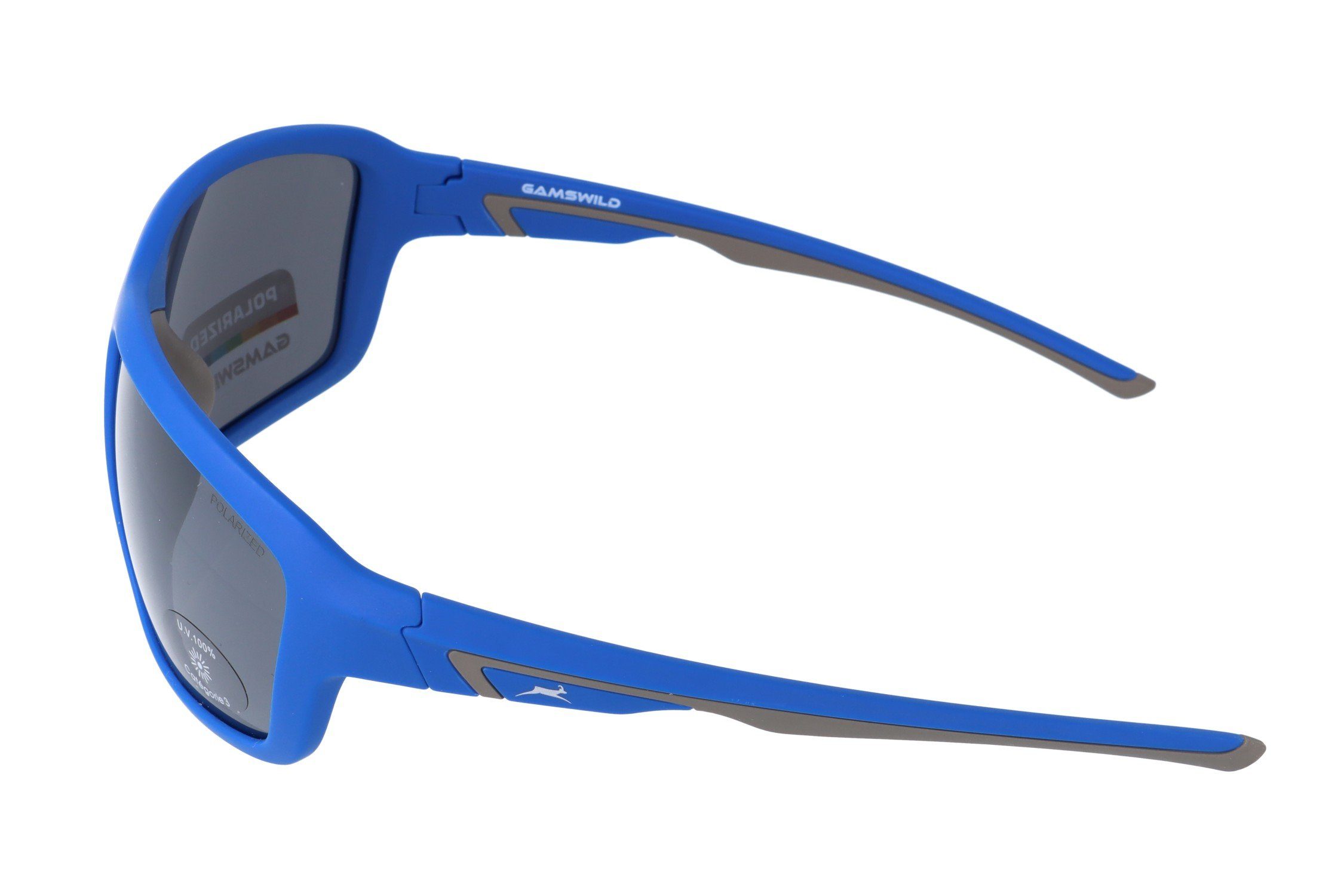 Gamswild Sportbrille WS7536 Sonnenbrille Skibrille Fahrradbrille Damen Herren Unisex, polarisiert & TR90