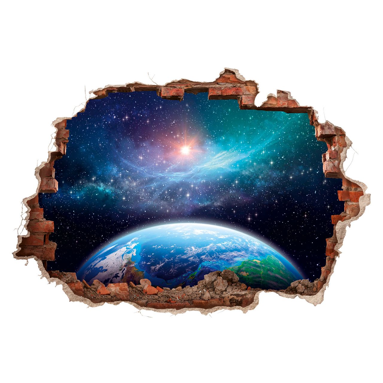 MAXXMEE 3D-Wandtattoo - Galaxy V2