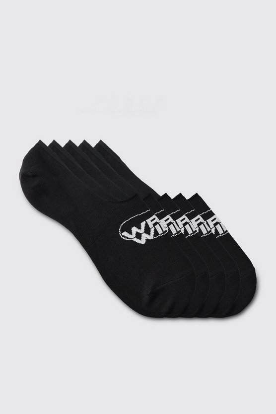5er-Pack unsichtbare Worldwide-Socken