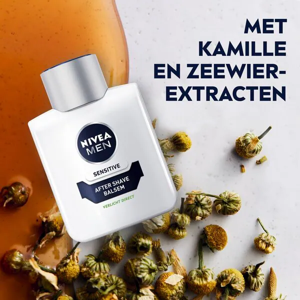 NIVEA Men Sensitive balzam po britju 100 ml - za občutljivo in suho kožo