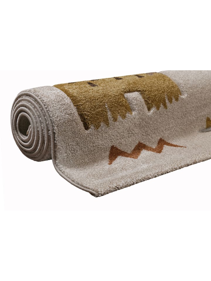 Smart Kids Kinderteppich T-Rex & Friends in sand beige meliert günstig kaufen