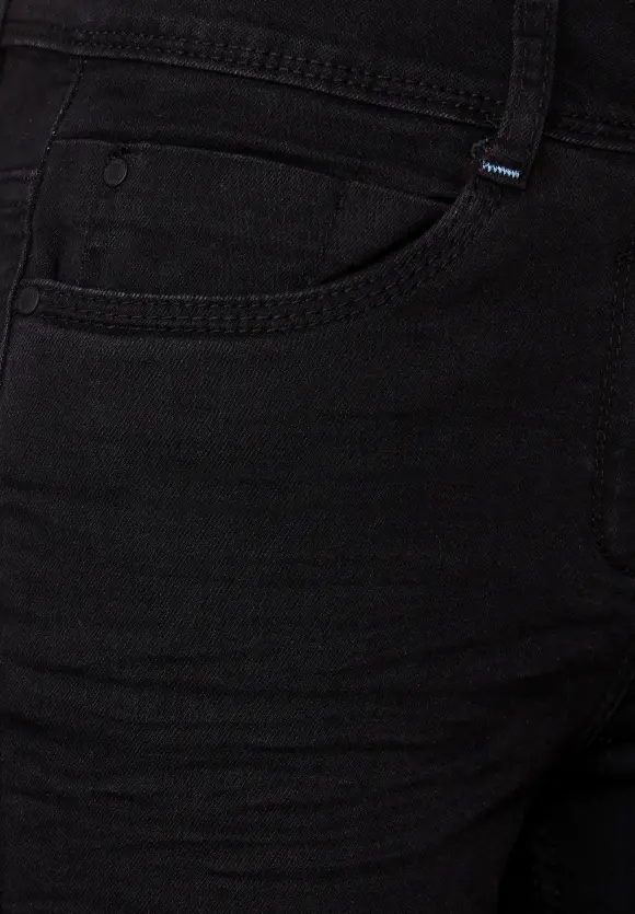 CECIL Schwarze Slim Fit Jeans