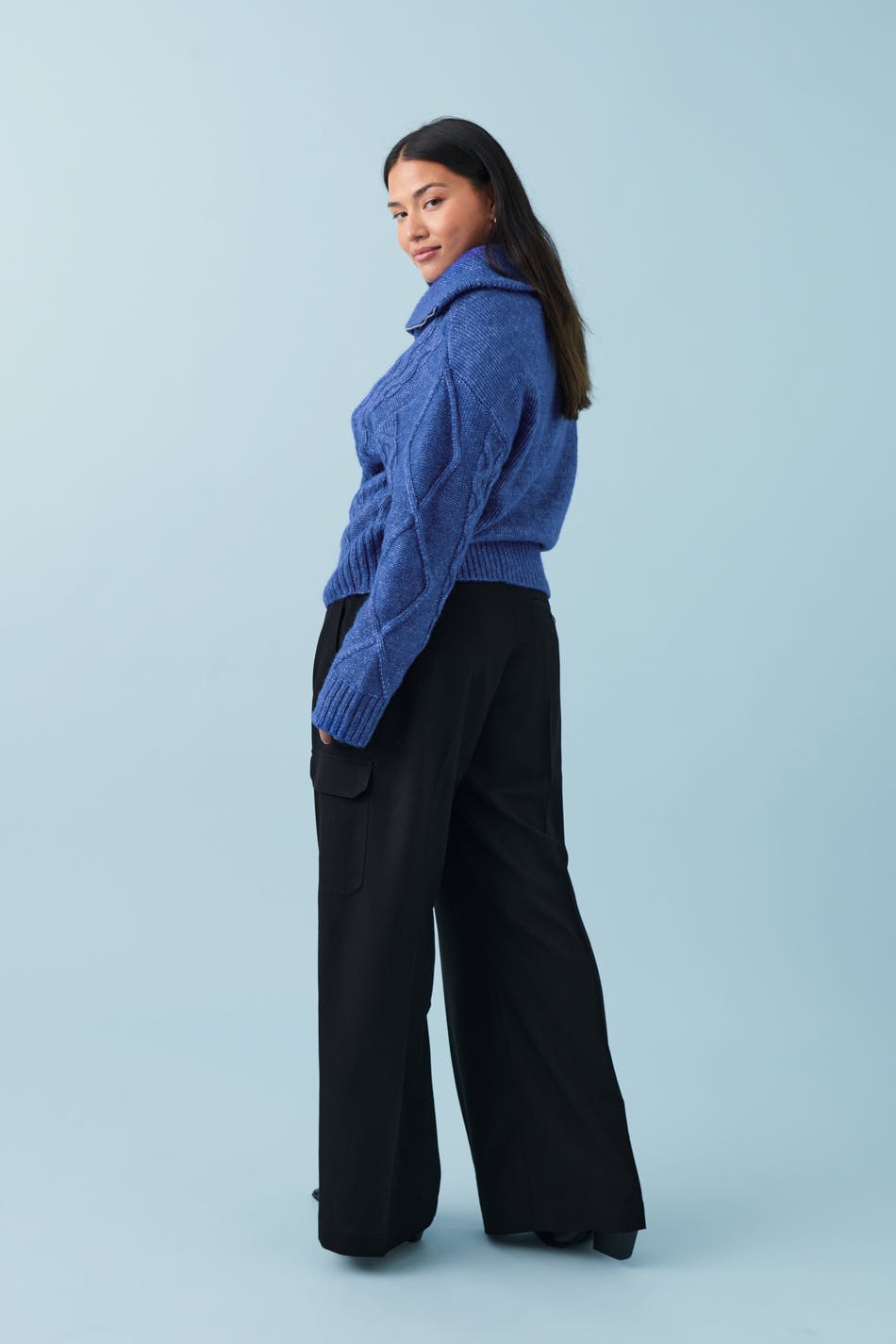 Tailored cargo trousers