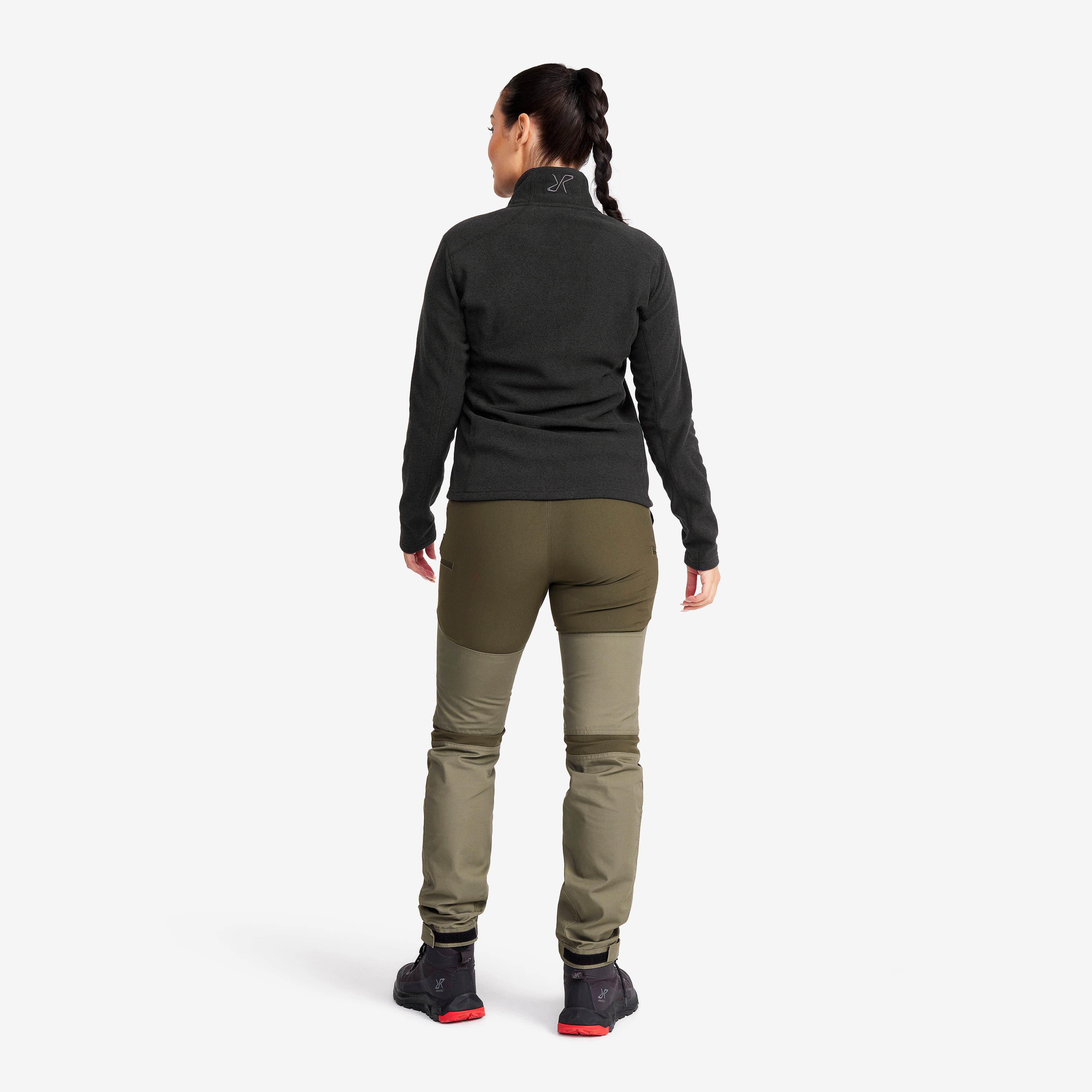 Essential Full-zip Fleece Femme Black