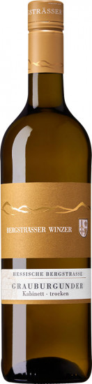 2023 Grauer Burgunder Kabinett trocken - Bergsträßer Winzer