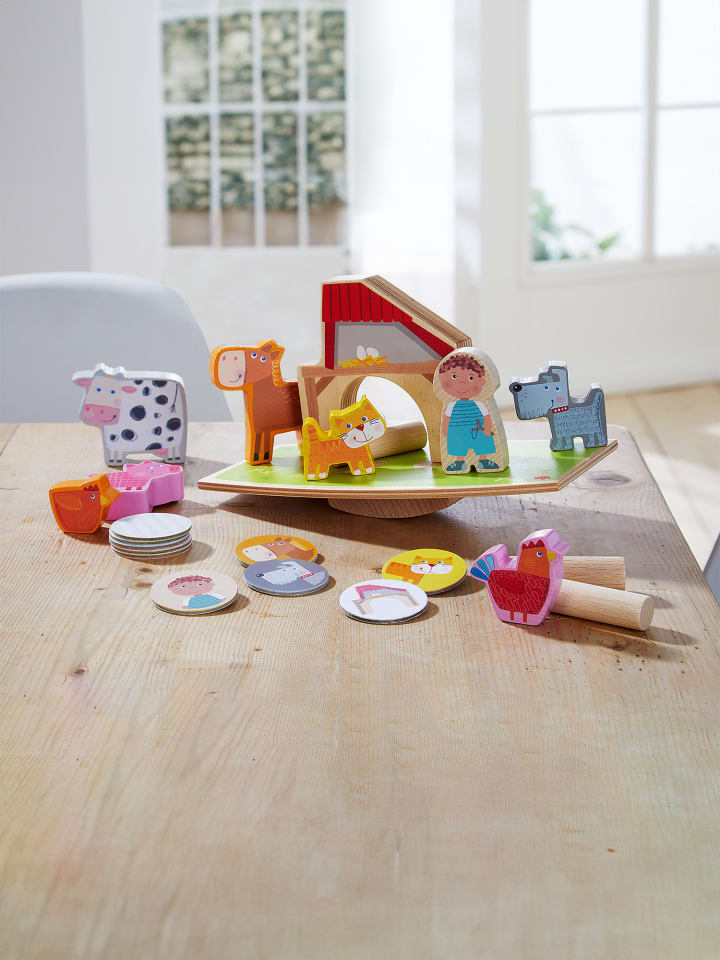 Haba Stapelspielzeug Stapelspiel Tierischer Balanceakt in mehrfarbig günstig kaufen onesize
