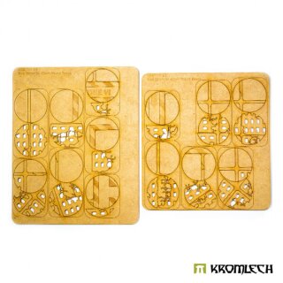Imperial Guard 40 mm Round Base Toppers (13)
