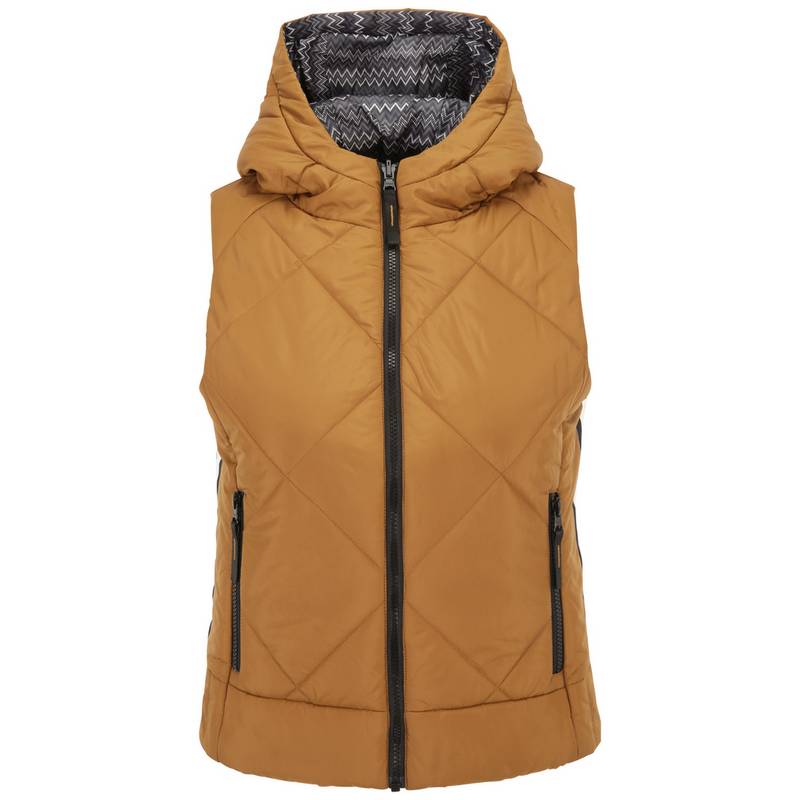 Krimson Klover Vesta Hooded Reversible Vest Steppweste Damen