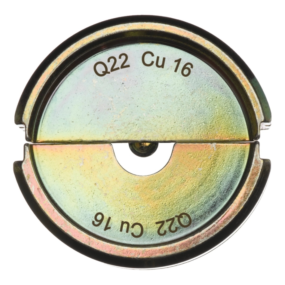 Accessoires Milwaukee 4932451766 Q22 avec courroie à sertir 16 mm² pour barrette à ressort M18 HCCT-201C
