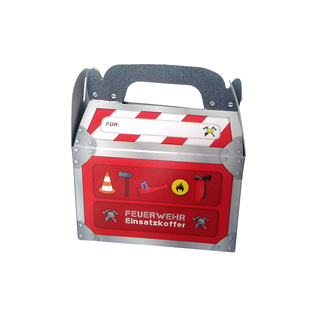 Geschenkboxen Feuerwehr, 6 Stück