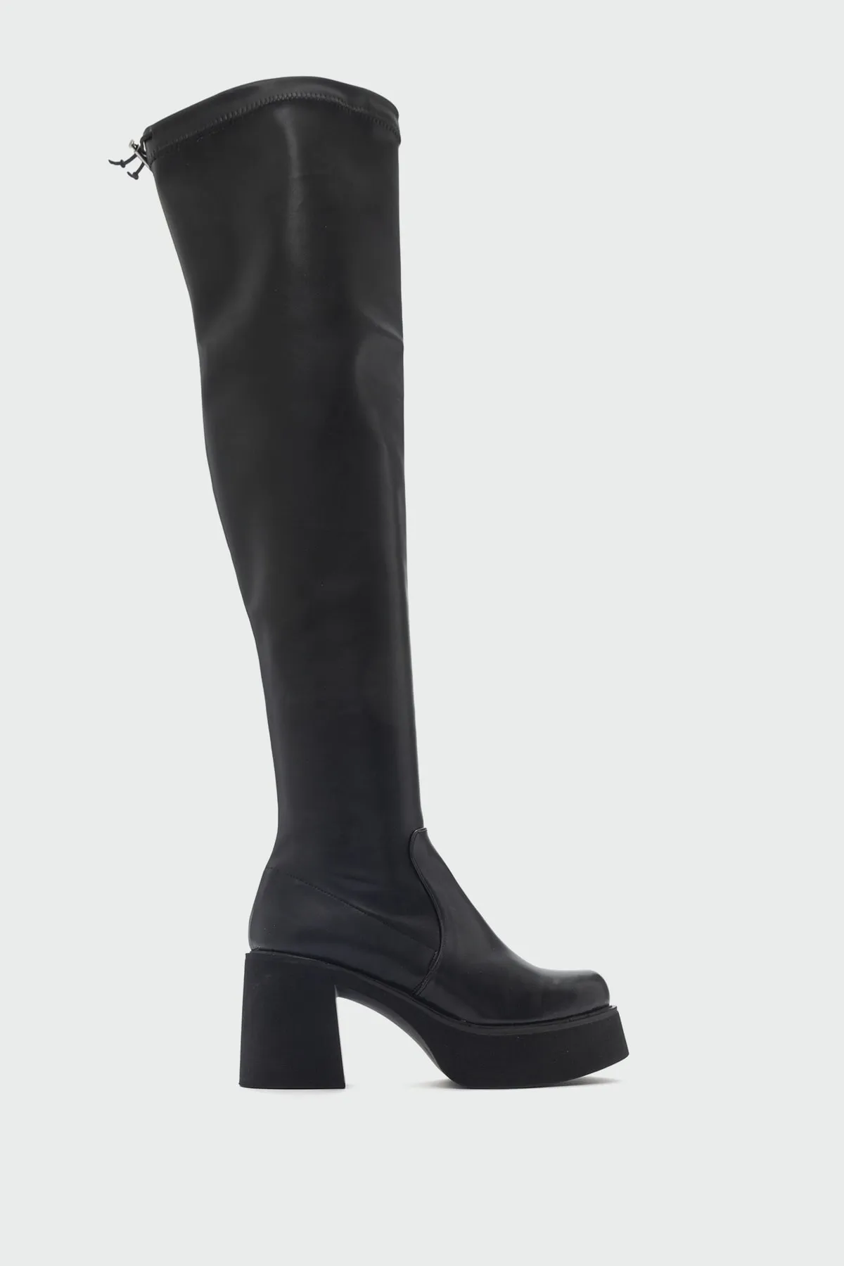 LuviShoes  Eleva Black Laptop Damenstiefel