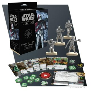 Star Wars Legion Phase I Clone Troopers Upgrade Expansion (EN)