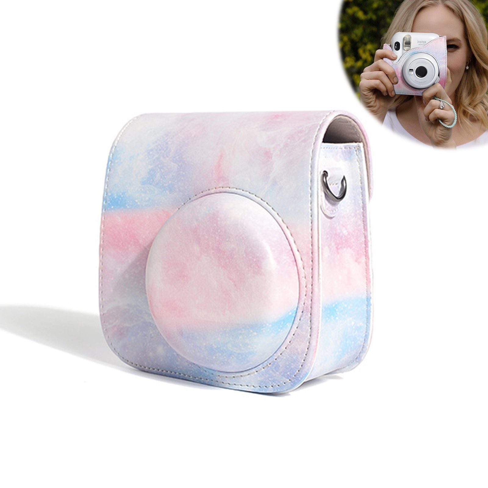 CALIYO Kameratasche Kompatibel Tasche Hülle für Mini 11 Camera case Kameratasche, Verstellbarer Schultergurt für angenehmen Komfort unterwegs