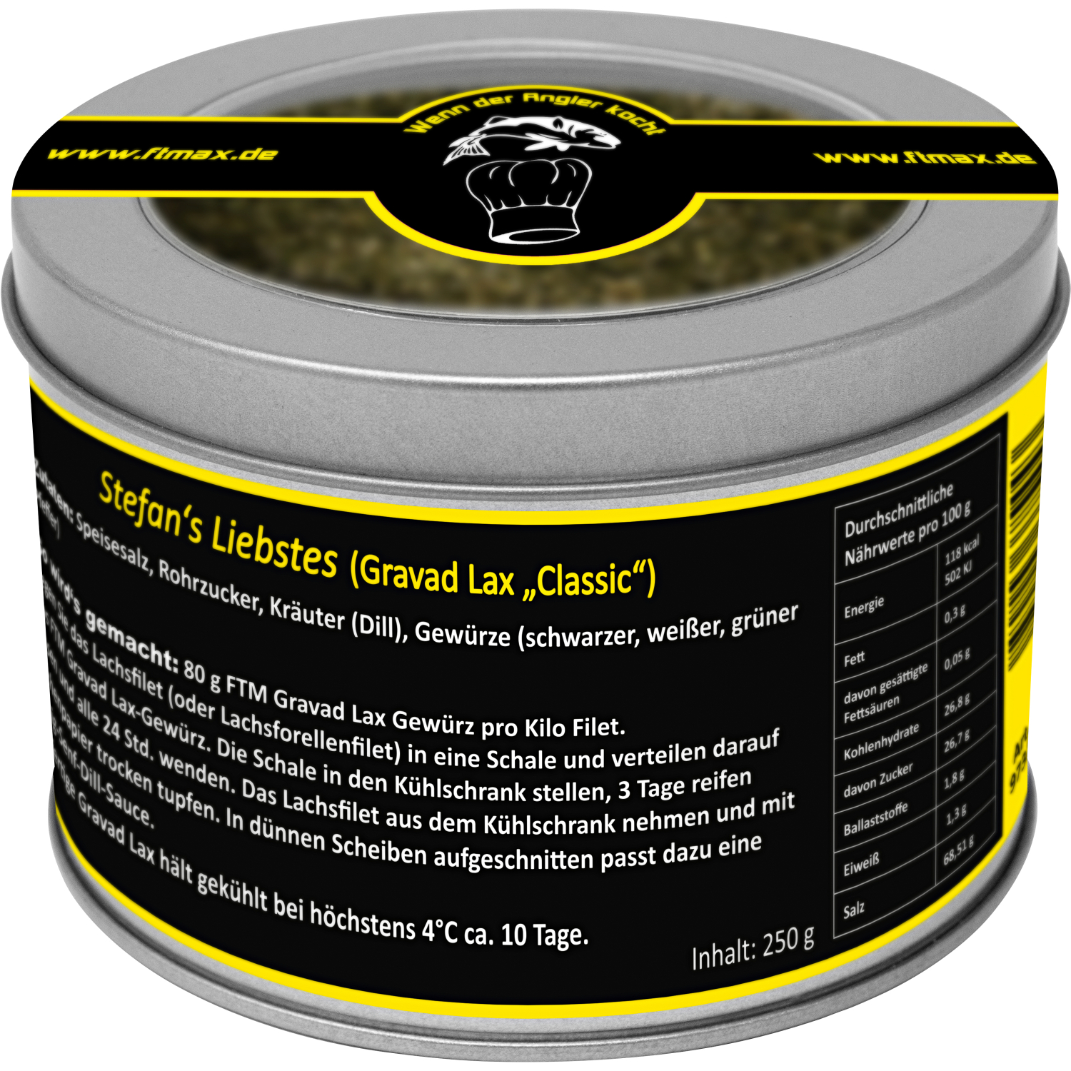 FTM Gewürzsalz - Stefans Liebstes (Gravad Lax 