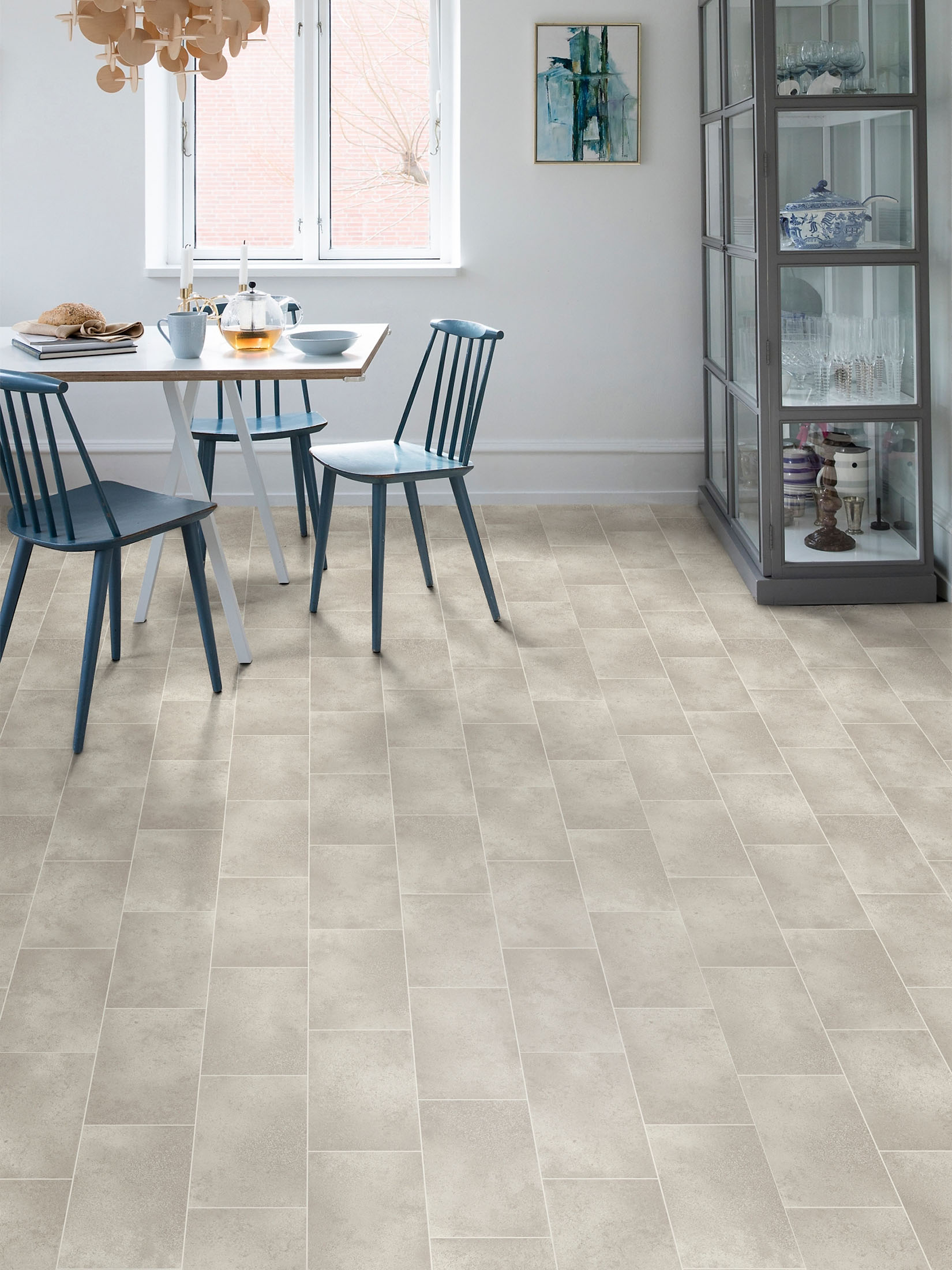 Barbuda Vinyl-Rollenware, Travertin 583