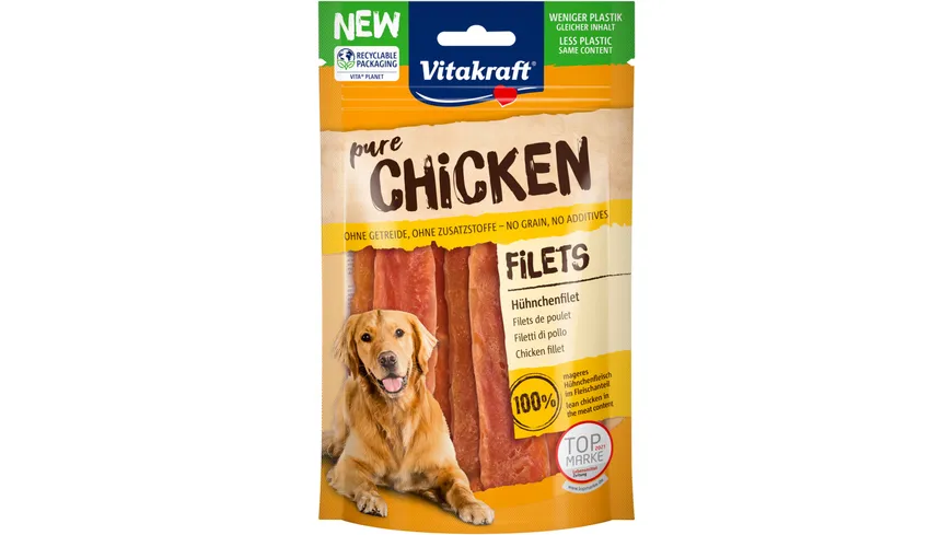 Vitakraft Hundesnack CHICKEN Hühnchenfilet 80 g