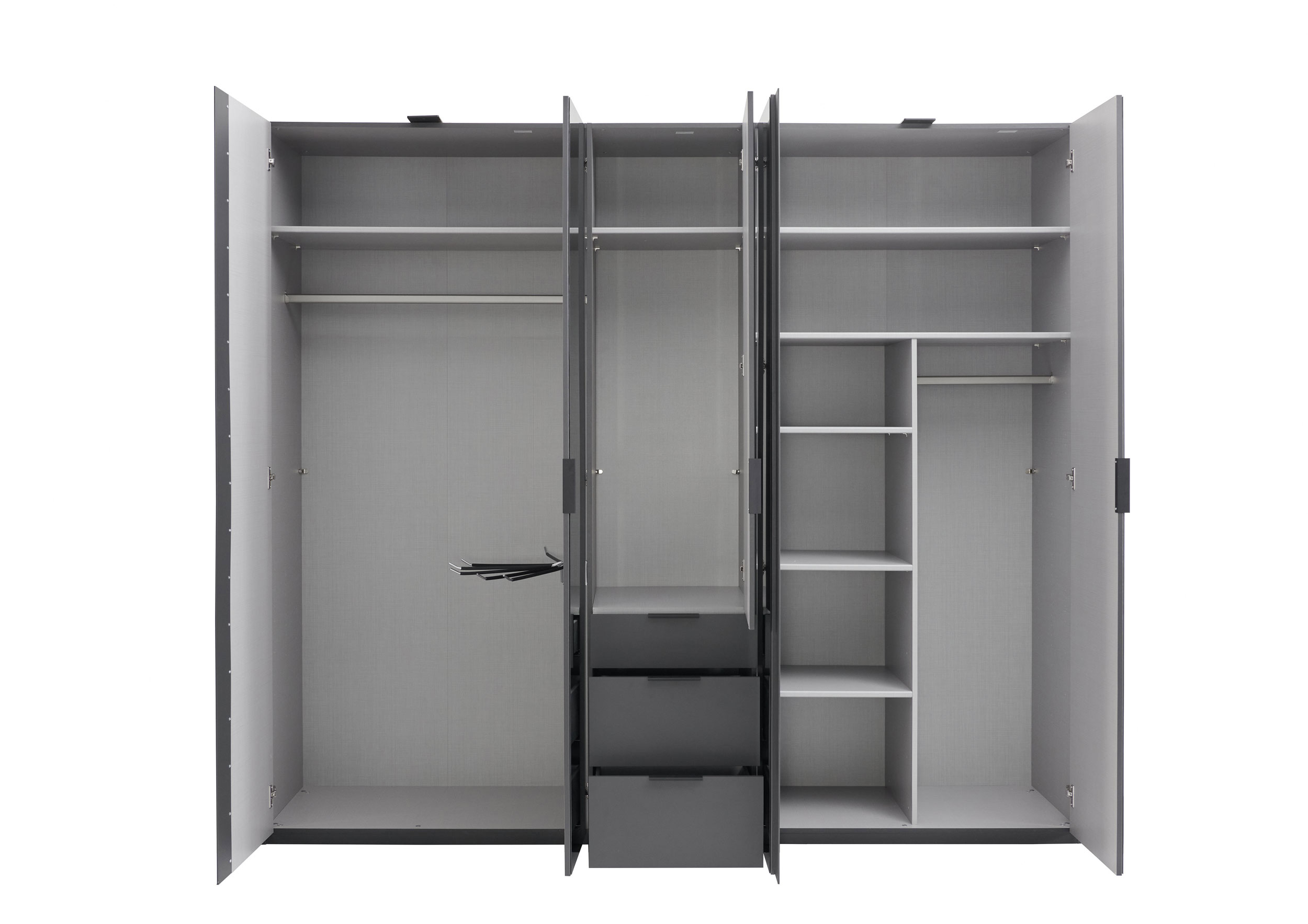 Drehtürenschrank 5-trg.