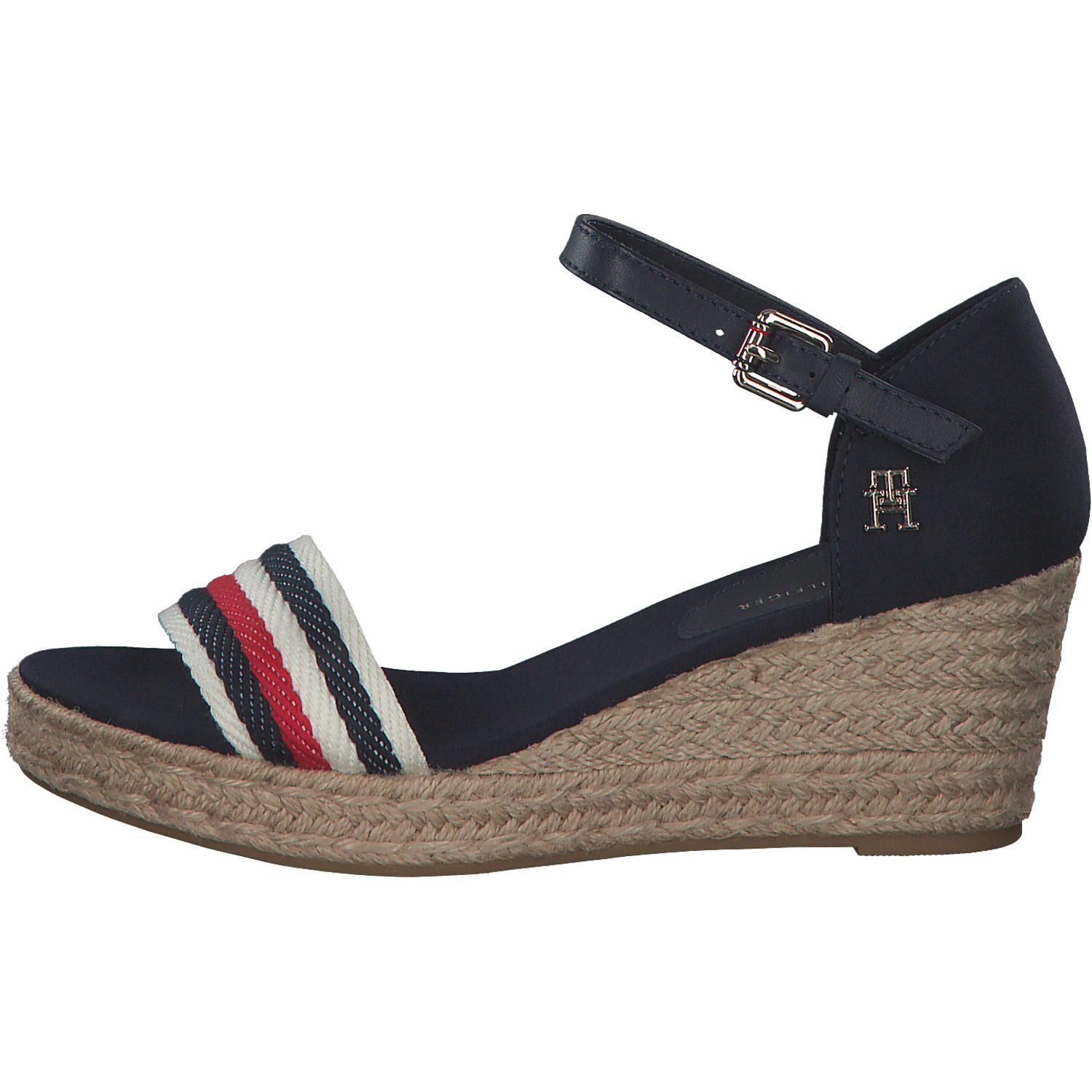 Tommy Hilfiger FW0FW07078, Sandaletten, Damen, space blue