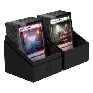Ultimate Guard Boulder Deck Case 100+ Solid Schwarz