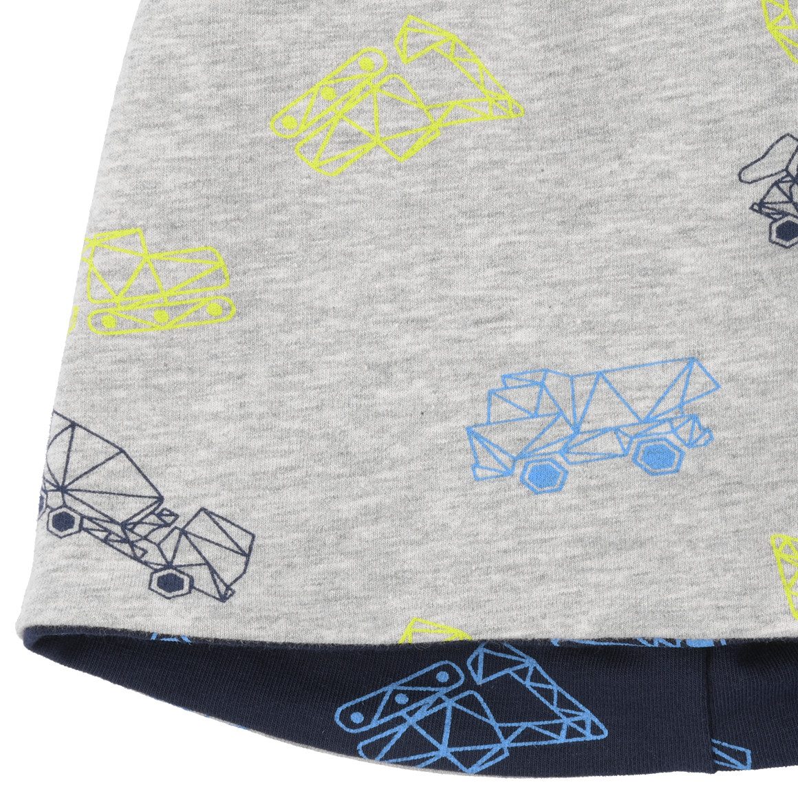Jungen Mütze mit Baustell-Motiven