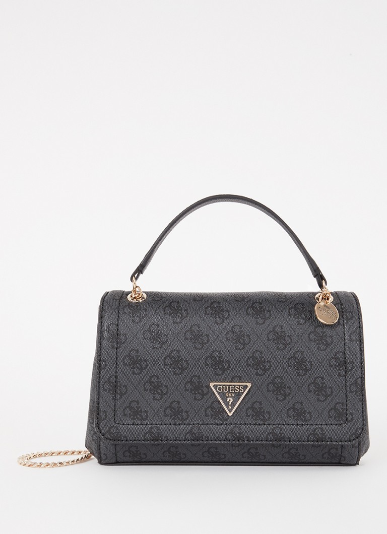 Borsa a tracolla GUESS Noelle con stampa logo