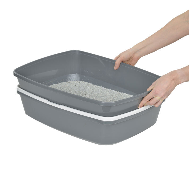 AniOne Katzentoiletten AniOne geschlossene Sieb-Toilette Clean Cat M
