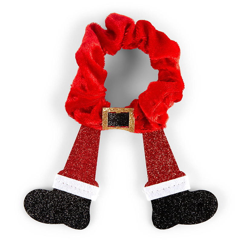 Essentii Hårstrikk 2-pk scrunchie jul